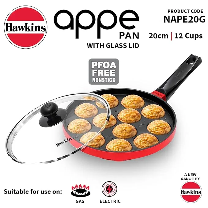 Hawkins Appe Pan 20cm Panyarakkal (NAPE20G)