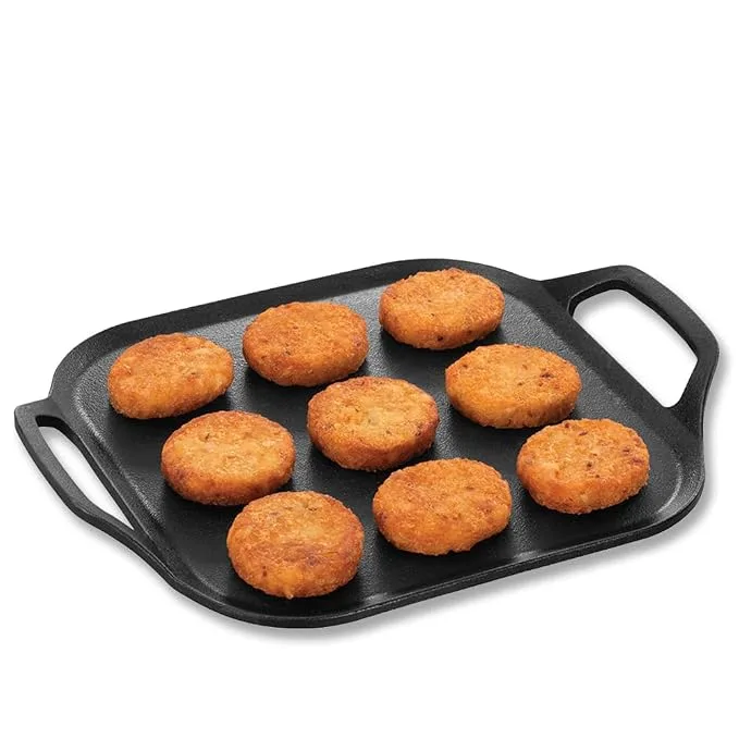 Hawkins Futura Cast Iron Square Tava 26cm (CIST26)